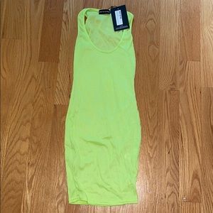 Lime Green Bodycon Dress